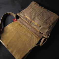 Morral de cuero mediano Modelo Blinders premium. - (copia) - loja online