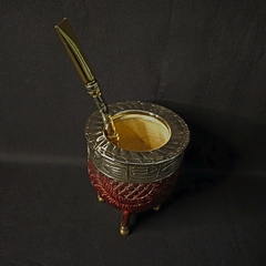Mate Imperial línea PREMIER con bombillón y caja. - tienda online