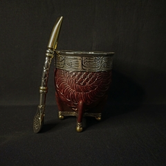 Mate Imperial línea PREMIER con bombillón y caja. - comprar online