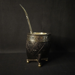 Mate Imperial línea PREMIER con bombillón y caja. en internet