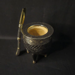 Image of Mate Imperial línea PREMIER con bombillón y caja. - (copia)