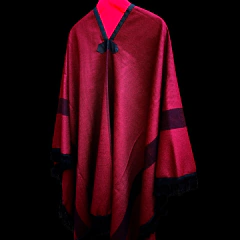 Poncho Salteño pesado . - Distinguida Tradición | Marroquinería y Platería Criolla | Regalos exclusivos | San Rafael Mendoza