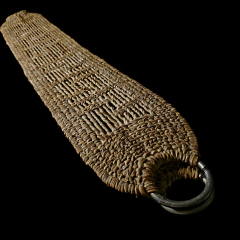 Juego de cincha trenzada en cuero original. - comprar online