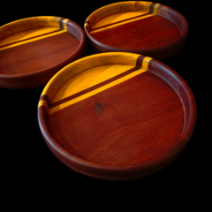 Plato / Cuenco de madera premium on internet