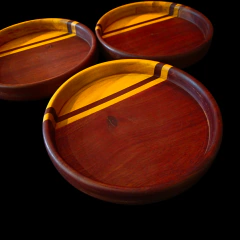 Plato/Cuenco de madera premium en internet
