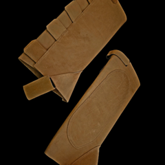 Polainas para montar de vaqueta premium. - tienda online