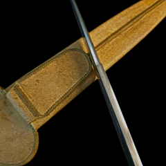 Cuchillo Criollo encabado en tiento fino. . en internet