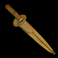 Imagen de Cuchillo Criollo encabado en tiento fino. .
