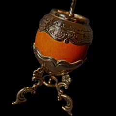 Mate Cáliz de calabaza y alpaca #orfebrería - buy online