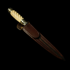 Cuchillo criollo SEIGEN encabado en hueso. - Distinguida Tradición | Marroquinería y Platería Criolla | Regalos exclusivos | San Rafael Mendoza