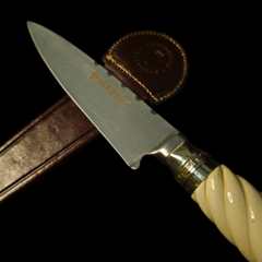 Imagen de Cuchillo criollo SEIGEN encabado en hueso.