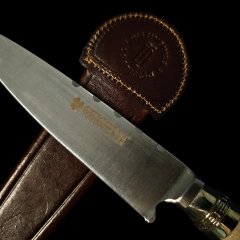 Cuchillo criollo Seigen encabado en hueso. - (copia) - loja online
