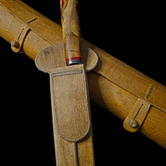Cuchillo criollo en acero Damasco on internet