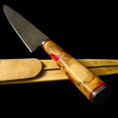Cuchillo criollo en acero Damasco - buy online