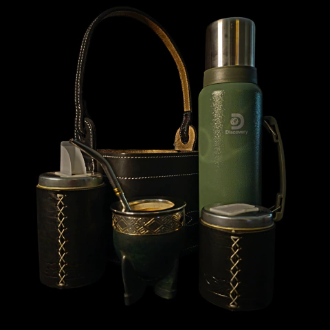 Juego matero Imperial premium verde