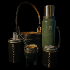 Image of Juego matero Imperial premium verde
