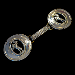 Yunta de alpaca premium. Flor de liz - (copia) - (copia) - (copia) - Distinguida Tradición | Marroquinería y Platería Criolla | Regalos exclusivos | San Rafael Mendoza