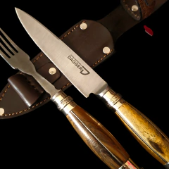 Juego de asado personal gallonada doble - tienda online