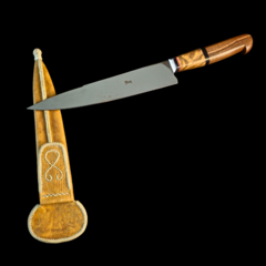 Cuchillo criollo premium en acero al carbono