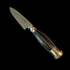 Cuchillo criollo en acero inoxidable. - Distinguida Tradición | Marroquinería y Platería Criolla | Regalos exclusivos | San Rafael Mendoza
