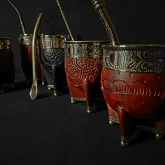 Mate Imperial línea PREMIER con bombillón y caja. - comprar online