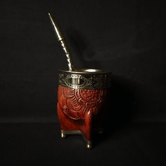 Mate Imperial línea PREMIER con bombillón cincelado