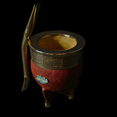 Imagen de Mate Imperial Malvinas Argentinas en caja .