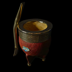 Imagen de Mate Imperial Malvinas Argentinas en caja .