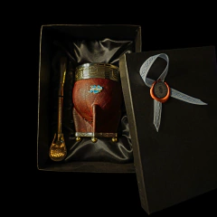 Mate Imperial Malvinas Argentinas en caja .
