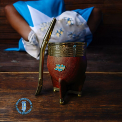 Mate Imperial Malvinas Argentinas en caja . - comprar online