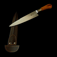 Cuchillo criollo encabado en madera de Urunday