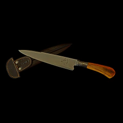 Cuchillo criollo encabado en madera de Urunday