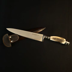 Cuchillo criollo 3 Claveles encabado en asta - buy online