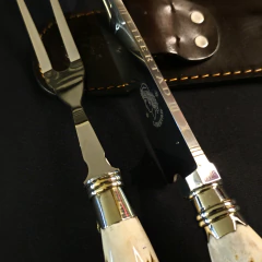 Image of Juego parrillero encabado en asta