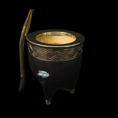 Mate Imperial Malvinas Argentinas en caja .