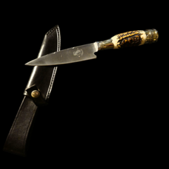 Cuchillo criollo Libertad encabado en asta.