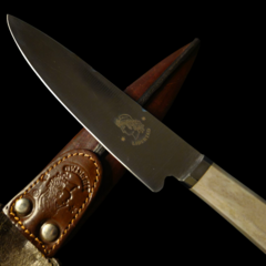 Cuchillo criollo Libertad encabado en madera y hueso - buy online