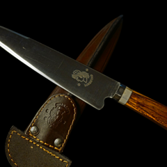 Cuchillo criollo Libertad encabado en madera de Urunday. - comprar online
