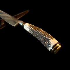 Cuchillo criollo 3 Claveles encabado en radal - (copia) - Distinguida Tradición | Marroquinería y Platería Criolla | Regalos exclusivos | San Rafael Mendoza