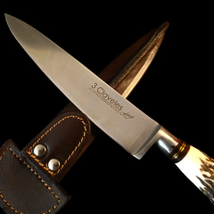 Cuchillo criollo 3 Claveles encabado en radal - (copia) on internet