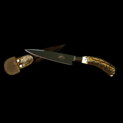 Cuchillo criollo Libertad encabado en madera y hueso - (copia) - (copia) - Distinguida Tradición | Marroquinería y Platería Criolla | Regalos exclusivos | San Rafael Mendoza