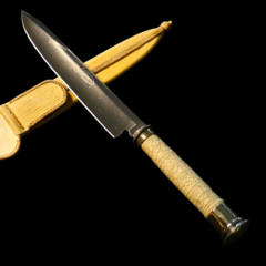 Image of Cuchillo Nieto Español encabado en tiento
