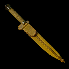 Cuchillo Nieto Español encabado en tiento on internet