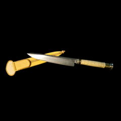 Cuchillo Nieto Español encabado en tiento