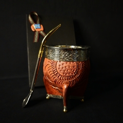 Mate Imperial línea PREMIER con bombillón y caja. - comprar online