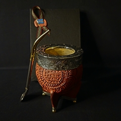 Mate Imperial línea PREMIER con bombillón y caja. en internet