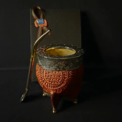 Mate Imperial línea PREMIER con bombillón y caja. en internet