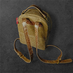 Mochila de cuero combinada. Modelo Rhapsody. - comprar online