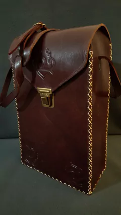 Portatermos de cuero original grande - online store