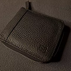 Billetera de caballero con cierre en cuero original. - Distinguida Tradición | Marroquinería y Platería Criolla | Regalos exclusivos | San Rafael Mendoza